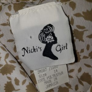 VTG Nicki's Girl! From the 1980s